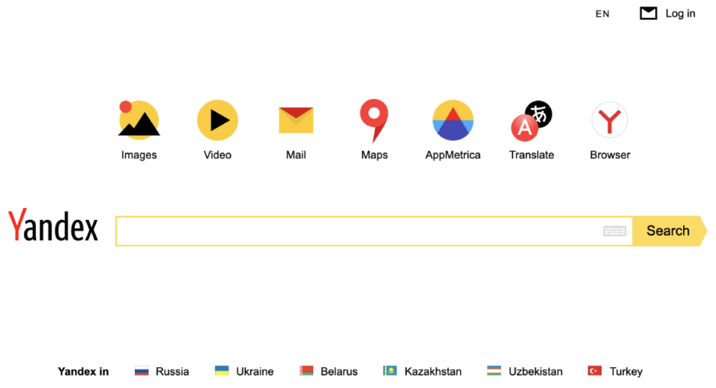 Yandex Search Engine